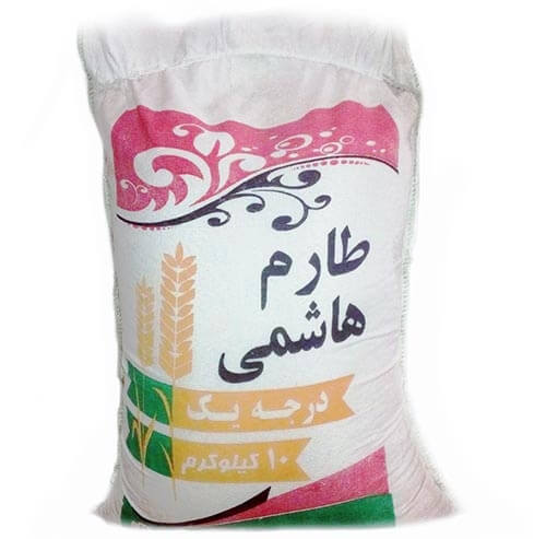 برنج معطر طارم هاشمی ۱۰ کیلوگرم