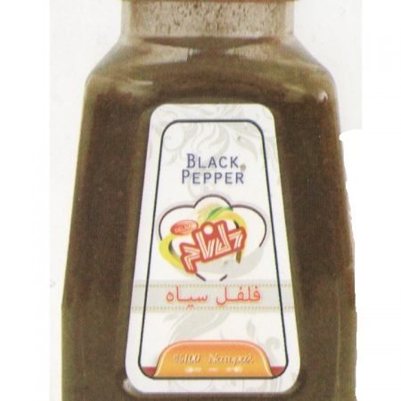 فلفل سیاه نمکدانی دلنام وزن ۸۰ گرم